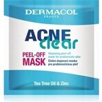 Dermacol Acneclear Cleansing Peeling Mask 1×8 ml, Reinigungsmaske