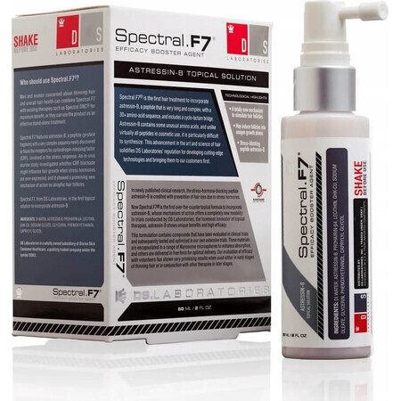 DS Laboratorios suero contra la caída del cabello por estrés SPECTRAL F7 60 ml 1×60 ml, suero contra la caída del cabello