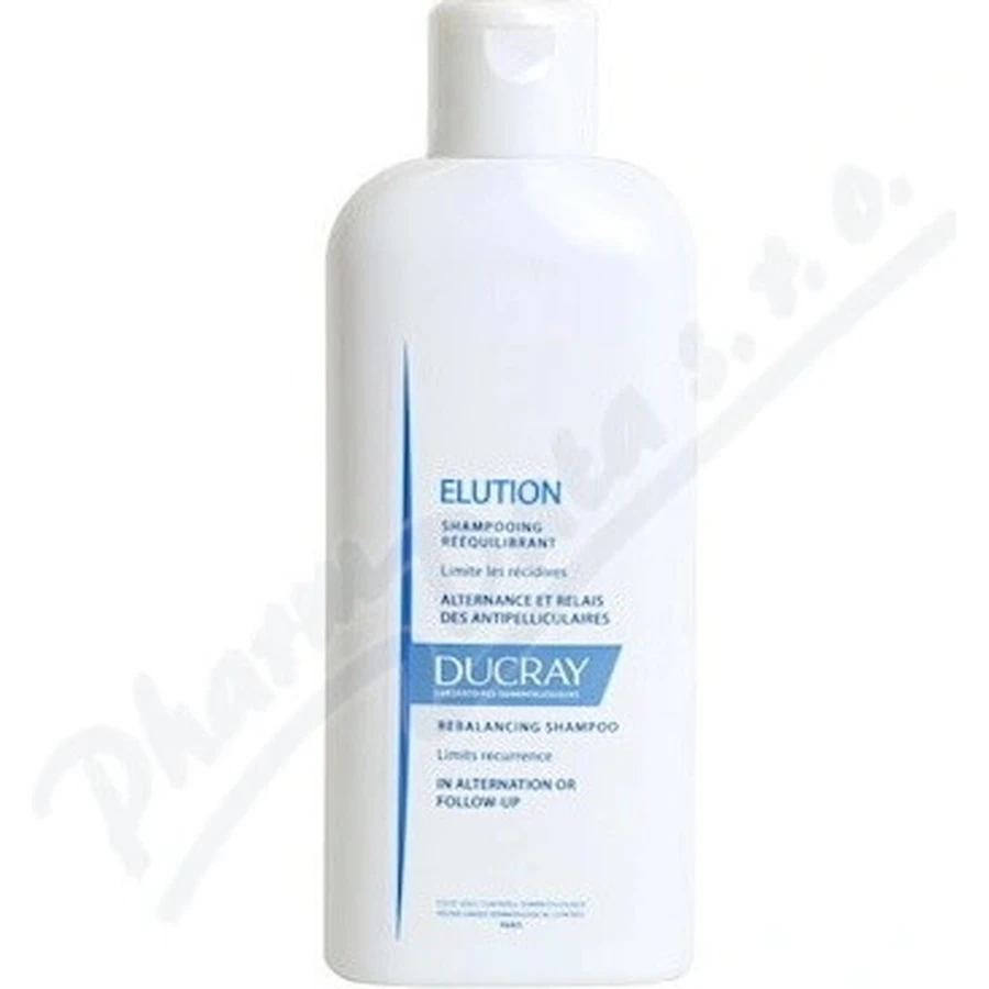 DUCRAY Elution Champú reequilibrante del cuero cabelludo 1×200 ml, Champú reequilibrante del cuero cabelludo