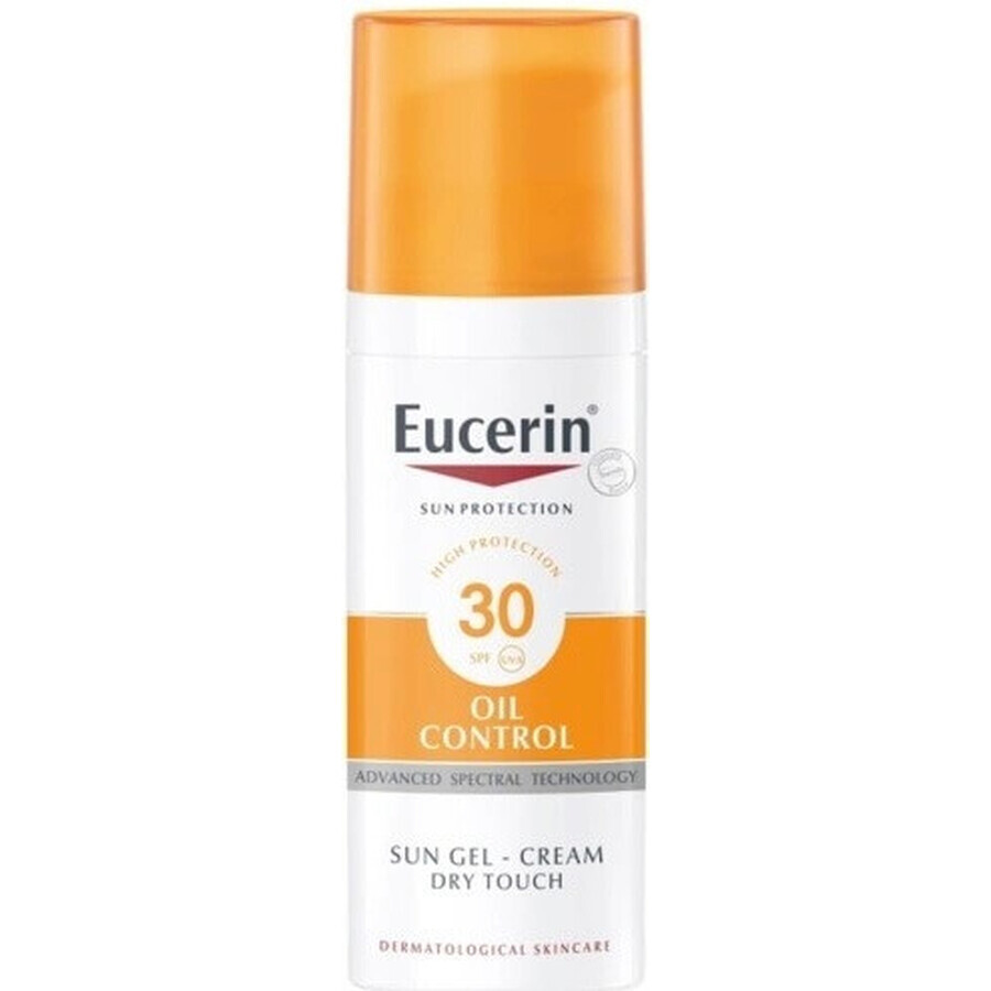 Eucerin SUN OIL CONTROL DRY TOUCH SPF 30 1×200 ml 1×200 ml gel-crème de protection solaire