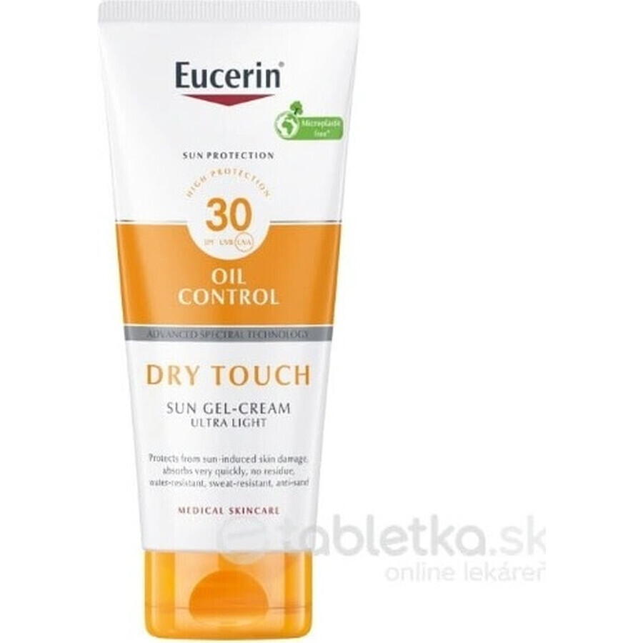 Eucerin SUN OIL CONTROL DRY TOUCH SPF 30 1×200 ml 1×200 ml gel-crème de protection solaire