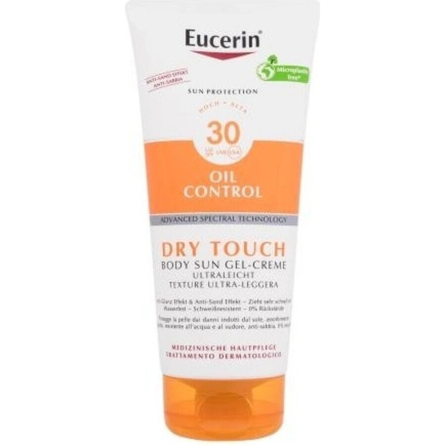 Eucerin SUN OIL CONTROL DRY TOUCH SPF 30 1×200 ml 1×200 ml gel-crème de protection solaire