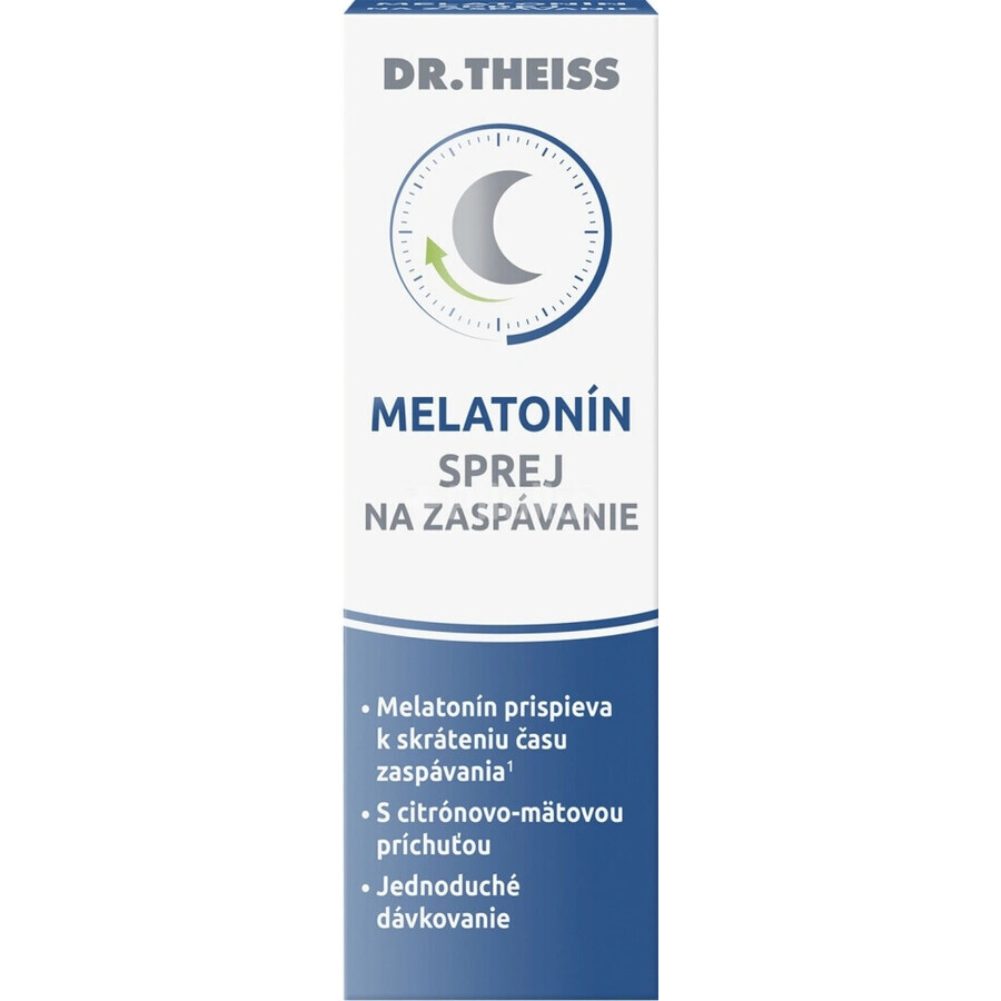 MELATONINE 30ML DR.THEISS SPRAY 1×30 ml, voedingssupplement