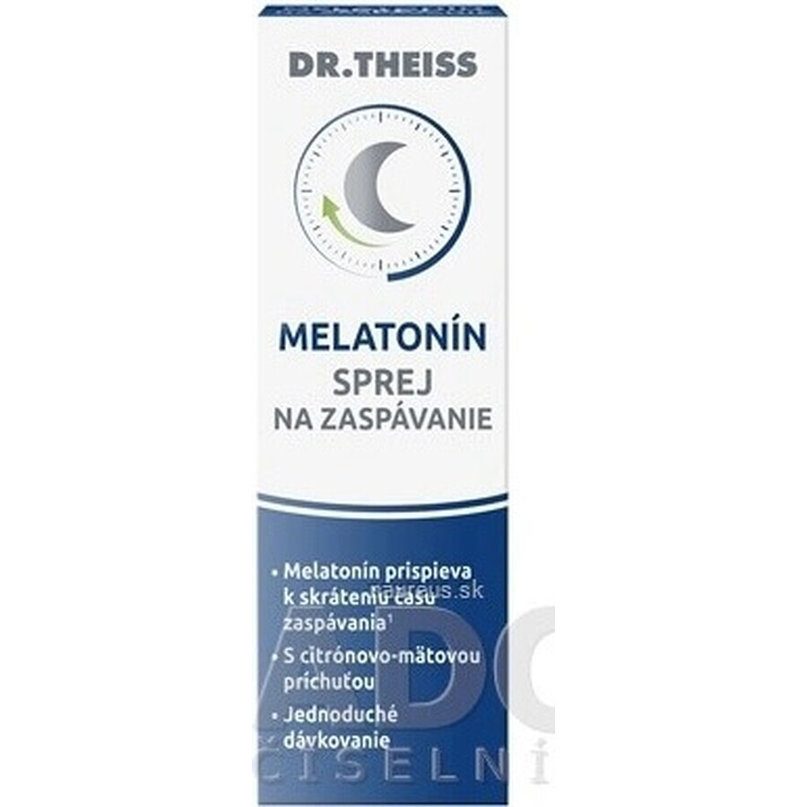 MELATONINE 30ML DR.THEISS SPRAY 1×30 ml, voedingssupplement