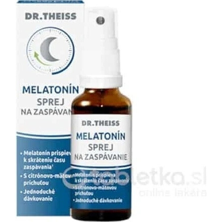 MELATONINE 30ML DR.THEISS SPRAY 1×30 ml, voedingssupplement