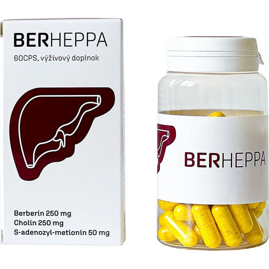 Berheppa 1×60 cps, voedingssupplement