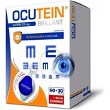 OCUTEIN BRILLANT Luteïne 25 mg - DA VINCI 1×1 set, voedingssupplement 120 cps + geschenk