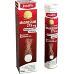 JutaVit Magnesium 275 mg + vitamine B6 bruistabletten met sinaasappel- en granaatappelsmaak 1x16 stuks