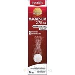 JutaVit Magnesium 275 mg + vitamine B6 bruistabletten met sinaasappel- en granaatappelsmaak 1x16 stuks