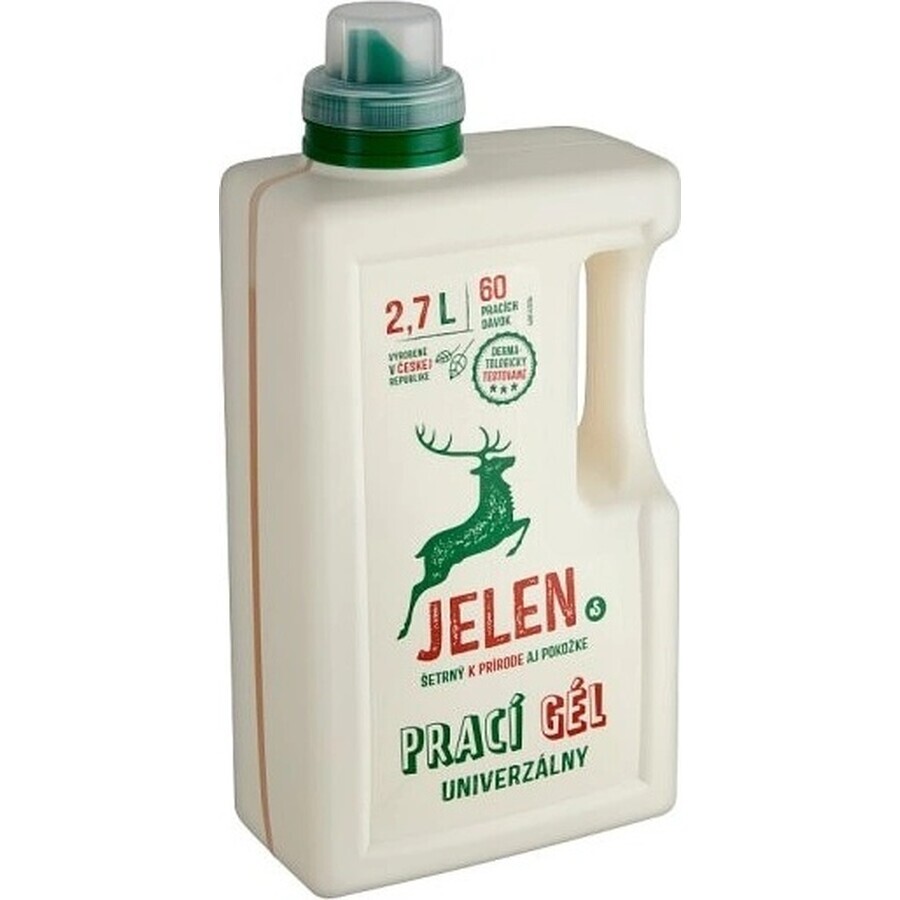 Gel Detergente Ciervo 2,7L Universal 60P 1×2,7L, Gel Detergente Universal