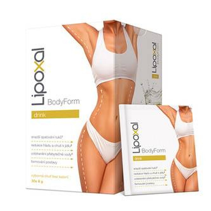 Lipoxal BodyForm Drink 30×8 g, voedingssupplement