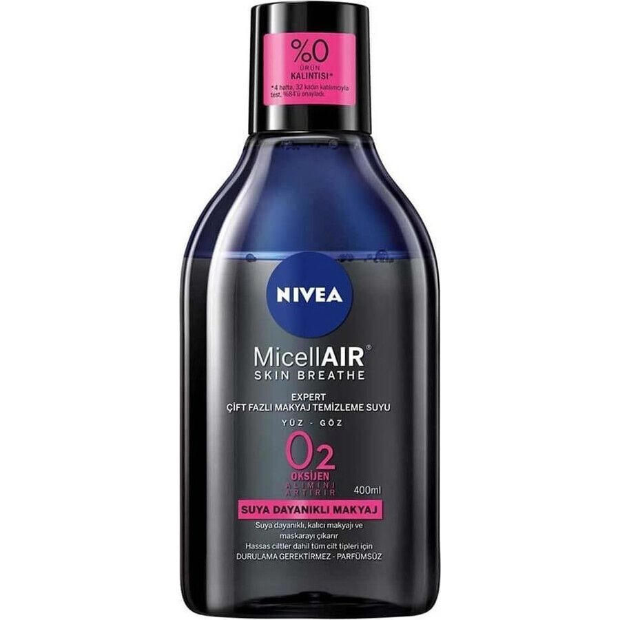 NIVEA Apă micelară Naturally Good 1×400 ml, apă micelară