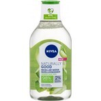 NIVEA Apă micelară Naturally Good 1×400 ml, apă micelară