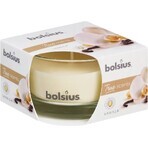 Bolsius Aromatic 2.0 Glazen Fles 80x50mm Vanille, geurkaars 1×1 st, geurkaars