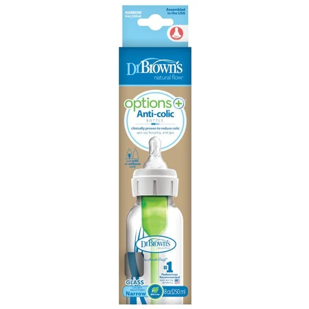 Butelka Dr.Browns GLASS, 250ml 1×1 szt, butelka dla niemowląt 250 ml: ceny i cechy