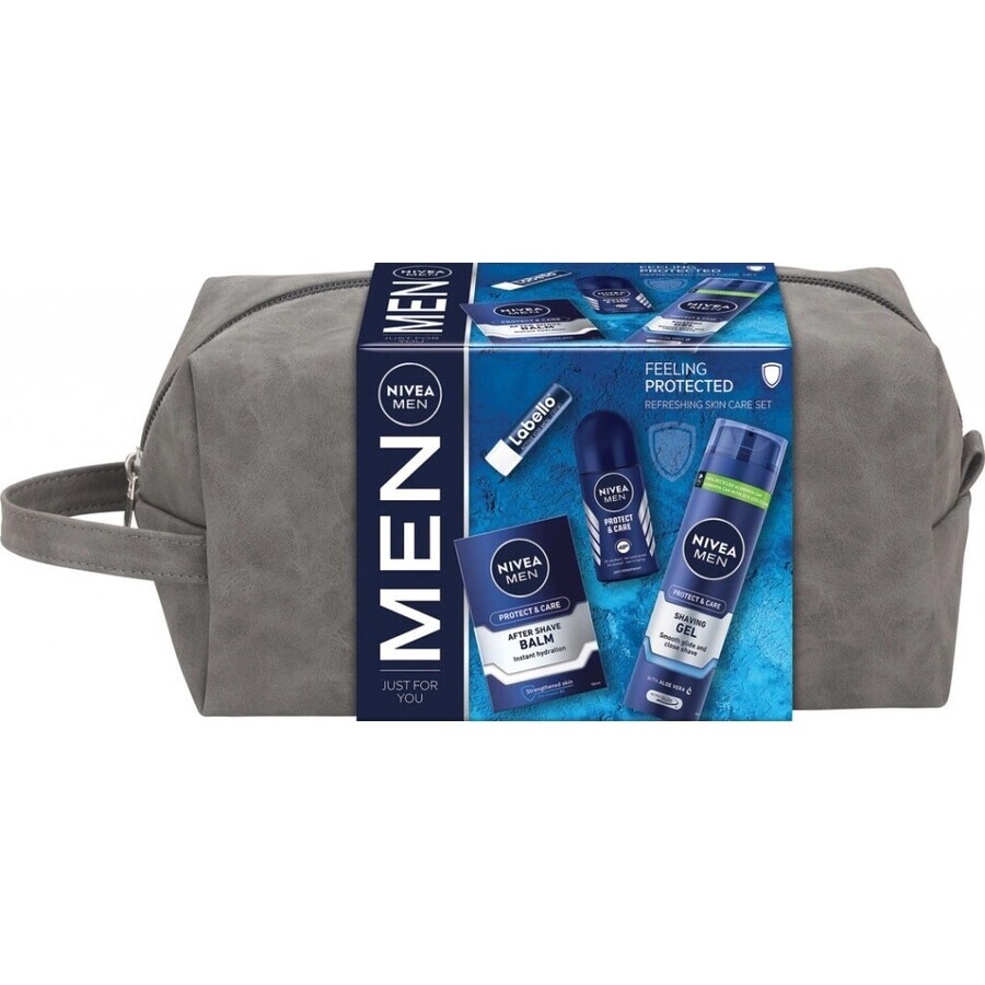 NIVEA MEN BAG PROTECT 1×1 pcs, pack regalo