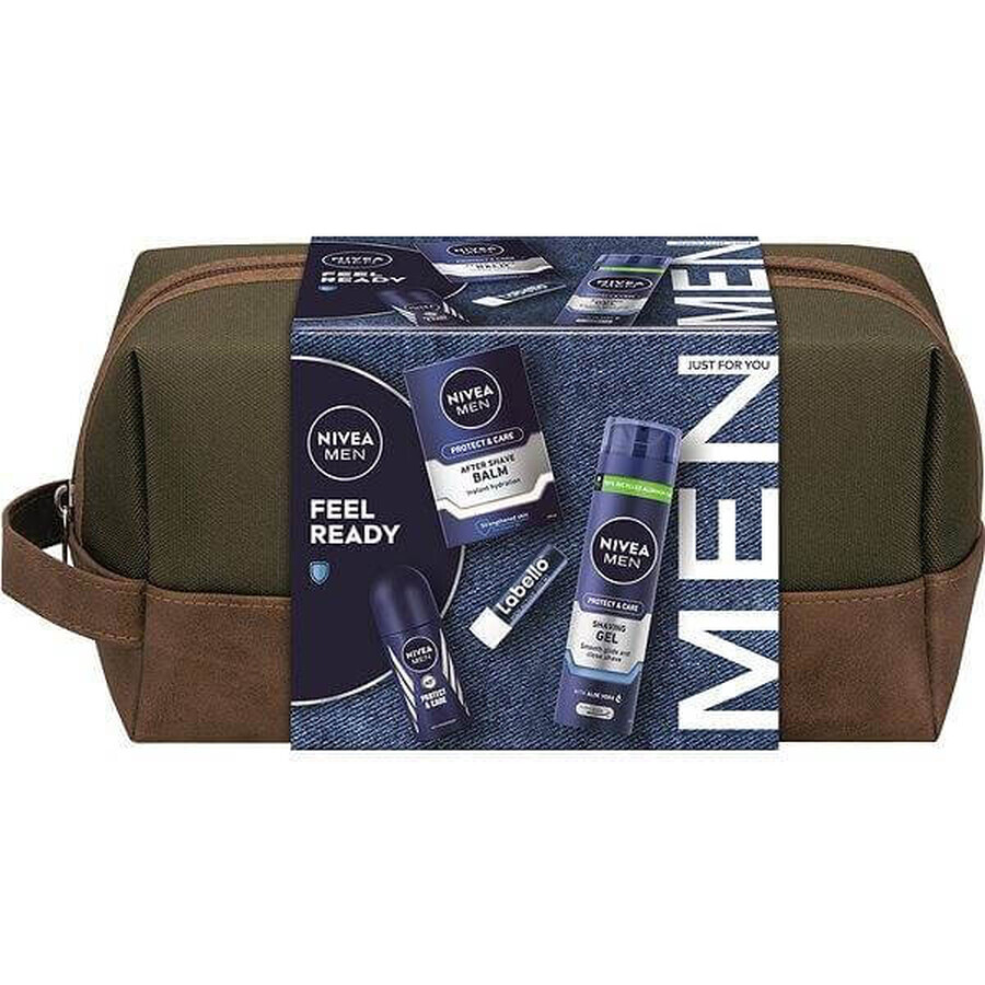 NIVEA MEN BAG PROTECT 1×1 pcs, pack regalo