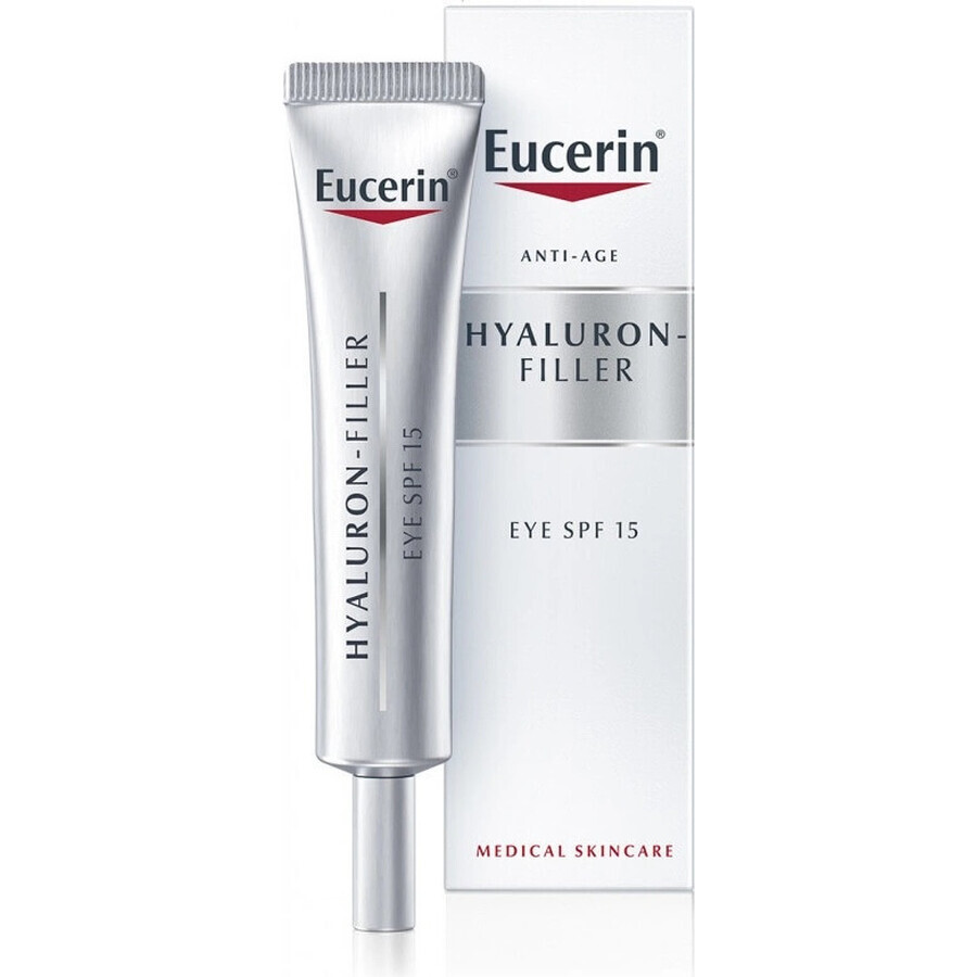 Eucerin HYALURON-FILLER crème anti-rides pour les yeux 1×15 ml, crème