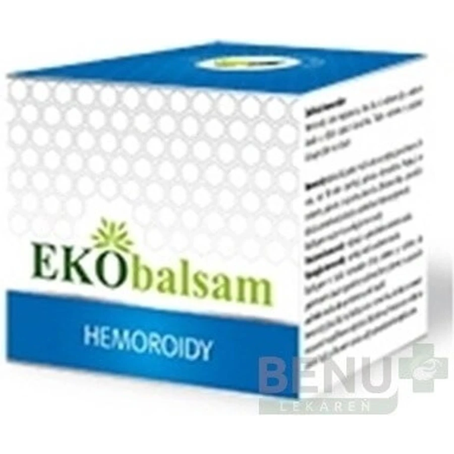 ECObalm STOP HEMOROIDS 1×50 ml, baume