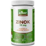 VITAR ORGANIC Zinc 25 mg 1×60 tbl, contiene vitamina C