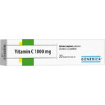 GENERICA Vitamine C 1000 mg 1×20 tbl, vitamine C