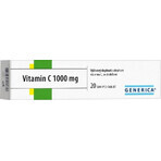 GENERICA Vitamine C 1000 mg 1×20 tbl, vitamine C