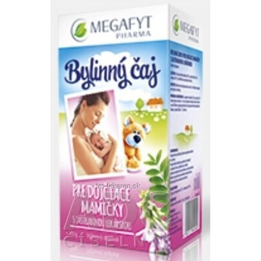 MEGAFYT Kruidenthee voor borstvoeding. 1×30 g (20×1,5 g), meidoornthee