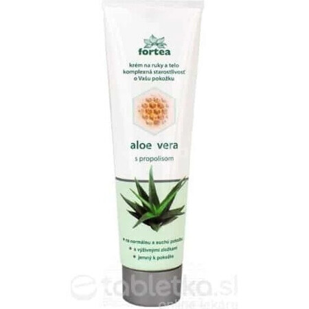 FORTEA aloë vera met propolis 1×100 g, hand- en lichaamscrème