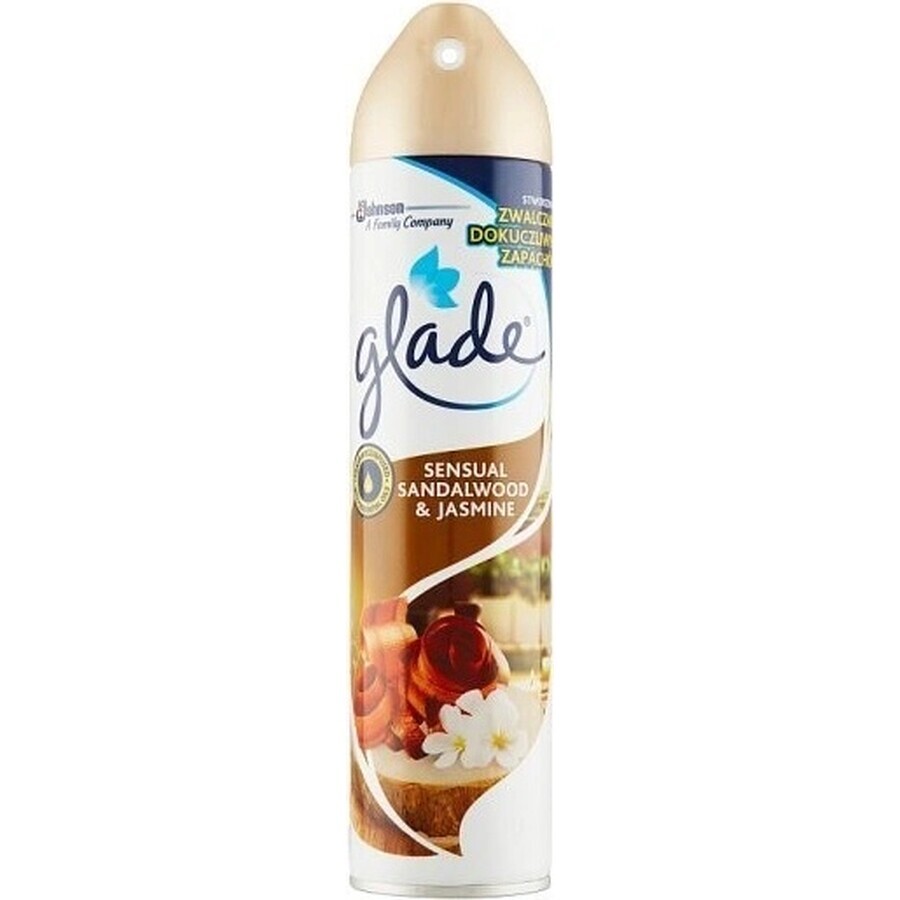 Glade Santal spray 1×300 ml, rafraîchisseur d'air