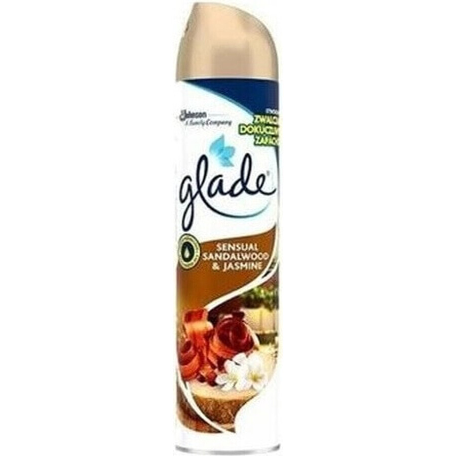 Glade Santal spray 1×300 ml, rafraîchisseur d'air