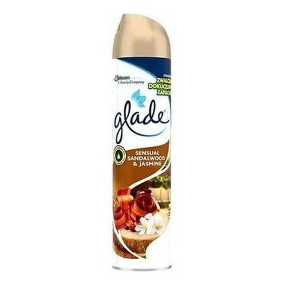 Glade Santal spray 1×300 ml, rafraîchisseur d'air