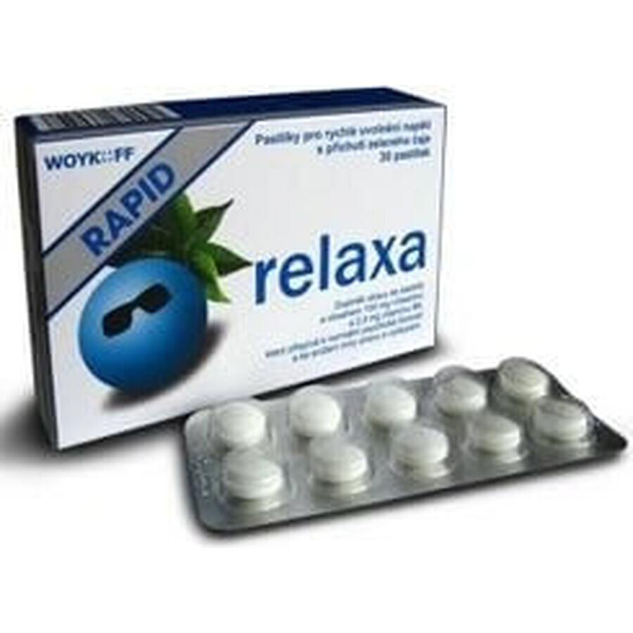 relax RAPID - Woykoff zuigtabletten 1x30 stuks