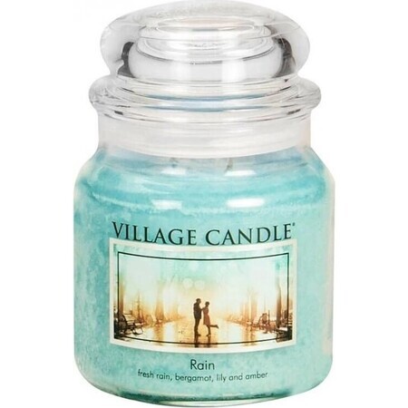 Village Candle Bougie parfumée en verre - Rain, medium 1×1 pc