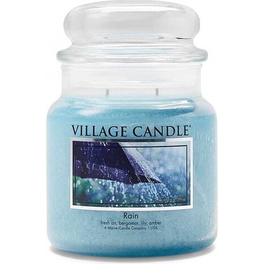 Village Candle Bougie parfumée en verre - Rain, medium 1×1 pc