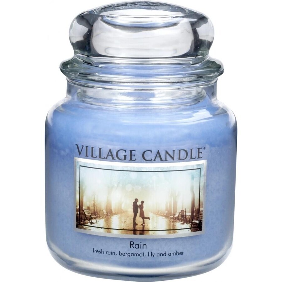 Village Candle Bougie parfumée en verre - Rain, medium 1×1 pc