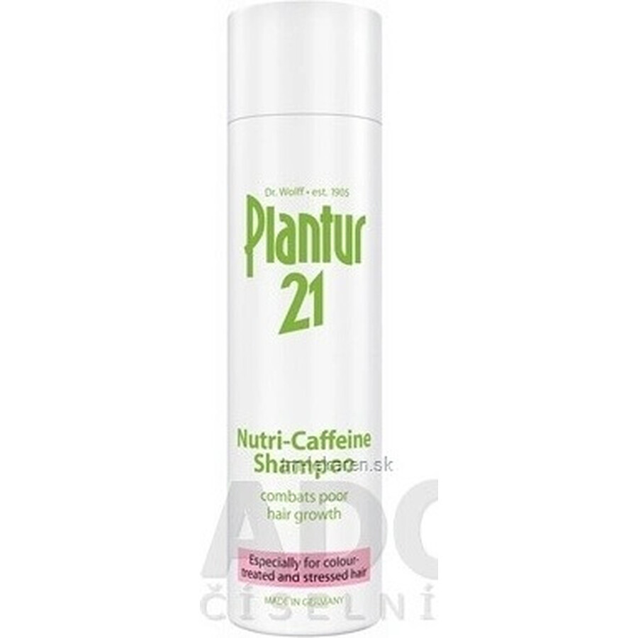 Plantur 39 Shampoo mit Phyto-Coffein für farbbehandeltes Haar 1×250 ml, Shampoo mit Coffein