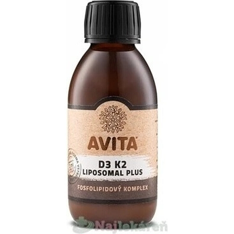 AVITA D3 K2 LIPOSOMAL PLUS 1×200 ml, complex fosfolipidic