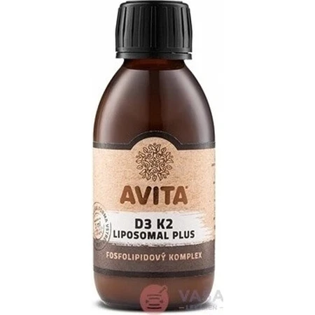 AVITA D3 K2 LIPOSOMAL PLUS 1×200 ml, complejo fosfolipídico