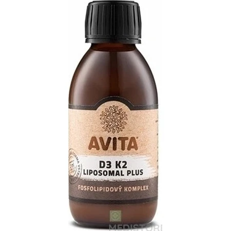 AVITA D3 K2 LIPOSOMAL PLUS 1×200 ml, complejo fosfolipídico