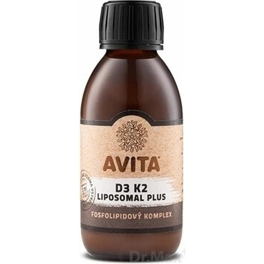 AVITA D3 K2 LIPOSOMAL PLUS 1×200 ml, complex fosfolipidic