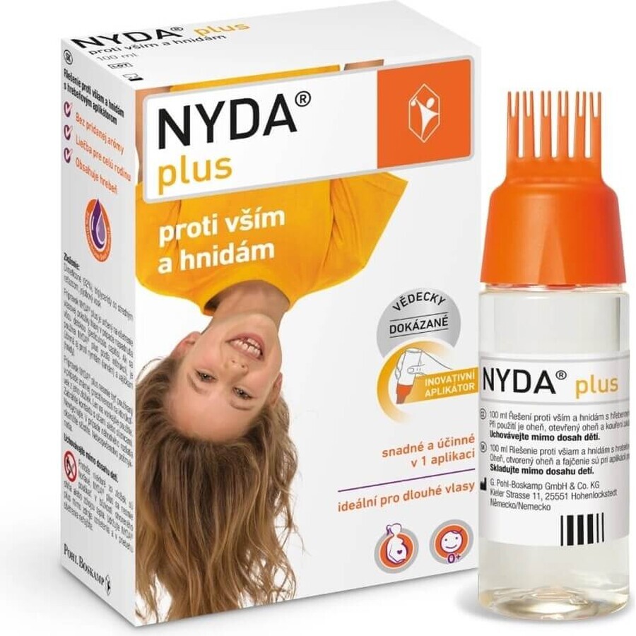 NYDA plus 1×100 ml 1×100 ml, tegen luizen en pissebedden