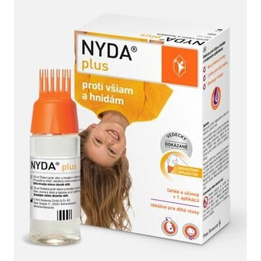 NYDA plus 1×100 ml 1×100 ml, tegen luizen en pissebedden