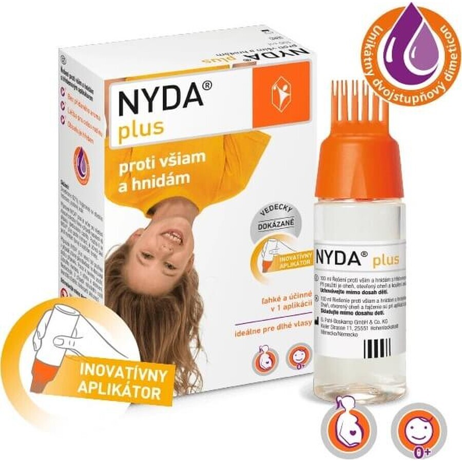 NYDA plus 1×100 ml 1×100 ml, tegen luizen en pissebedden