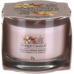 Yankee Candle - Vanilla Creme Brulee 1×37g Votivkerze im Glas, Duftkerze