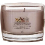 Yankee Candle - Vanilla Creme Brulee 1×37g Votivkerze im Glas, Duftkerze