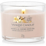 Yankee Candle - Vanilla Creme Brulee 1×37g Votivkerze im Glas, Duftkerze