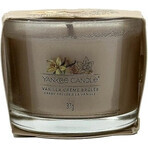 Yankee Candle - Vanilla Creme Brulee 1×37g Votivkerze im Glas, Duftkerze