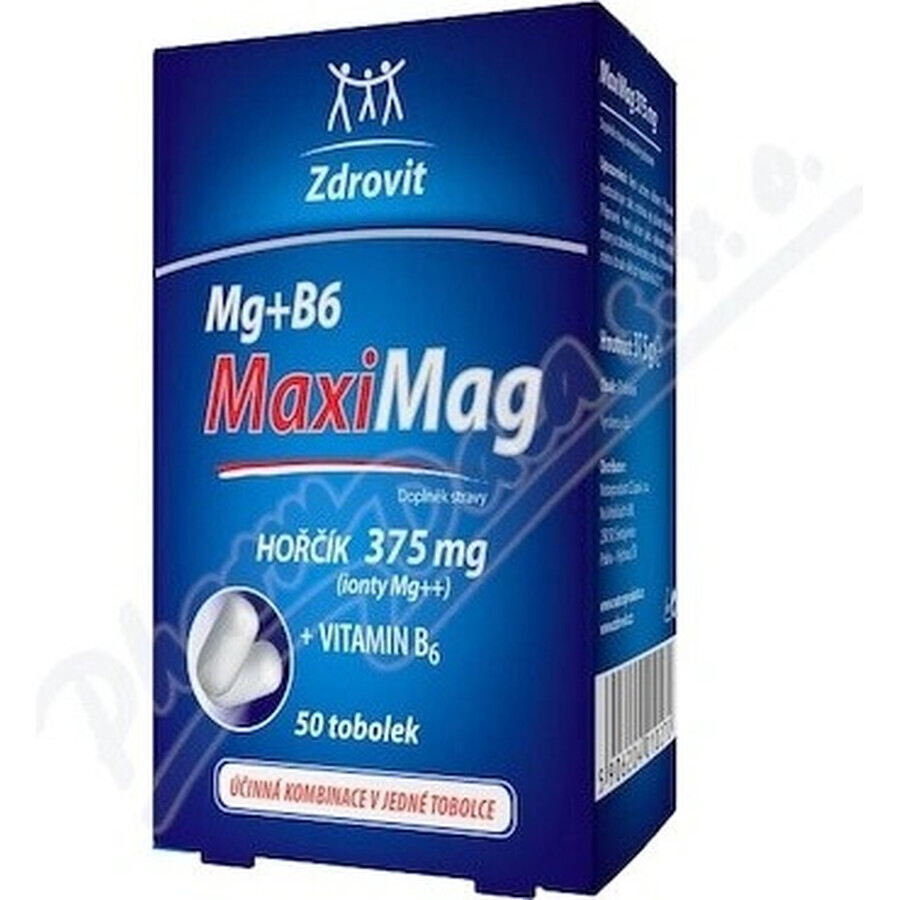 ZDROVIT MAXI MAG HORCIK+B6 FORTE 1×50 cps, integratore alimentare