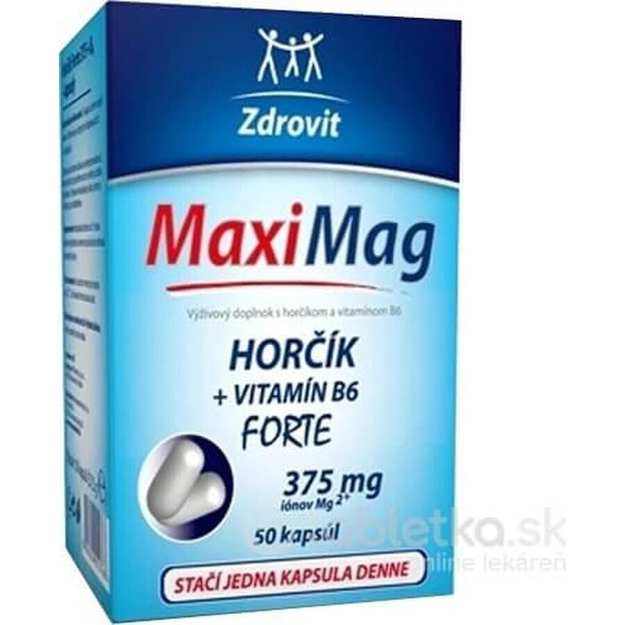 ZDROVIT MAXI MAG HORCIK+B6 FORTE 1×50 cps, integratore alimentare