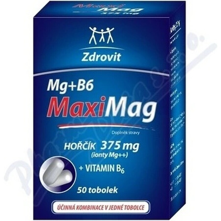 ZDROVIT MAXI MAG HORCIK+B6 FORTE 1×50 cps, integratore alimentare